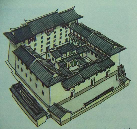 Fujian Tulou, Wufeng lou